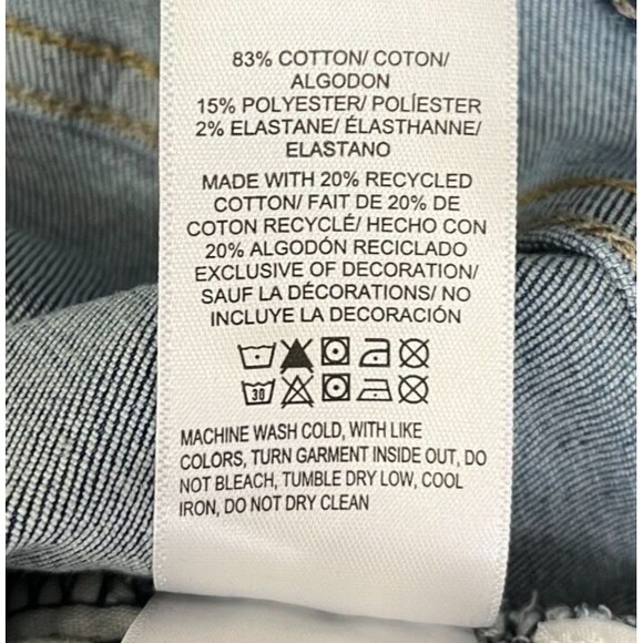 Lucky Brand Jeans Sweet Crop Women's 6 /28 Stretch Mid Rise Blue Denim - Picture 12 of 12